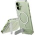 Coque MagSafe pour iPhone 17 - PanzerGlass Care Kickstand - Transparente