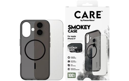 Coque MagSafe pour iPhone 17 - PanzerGlass Care Urban Explorer - Noire
