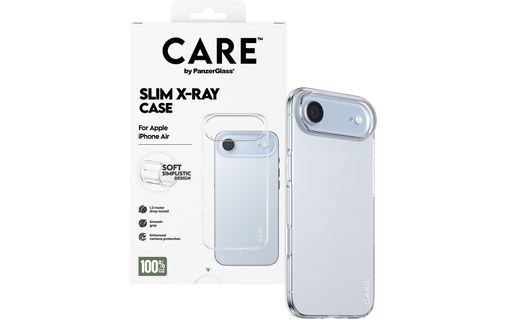 Coque pour iPhone Air - PanzerGlass Care X-Ray - Transparente