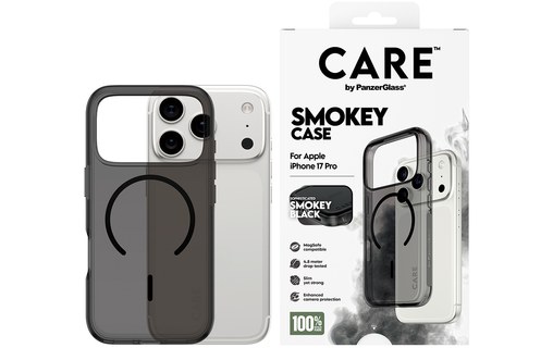 Coque MagSafe pour iPhone 17 Pro - PanzerGlass Care Urban Explorer - Noire