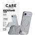 Coque MagSafe pour iPhone Air - PanzerGlass Care Kickstand - Transparente