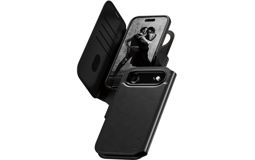 Étui à rabat MagSafe pour iPhone Air - PanzerGlass Care Tango - Noire