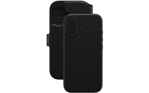 Étui à rabat MagSafe pour iPhone 17 - PanzerGlass Care Tango - Noire