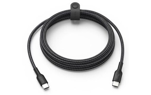 Câble USB-C pour Nintendo Switch 2 - Belkin - 60 W - 2 m - Noir