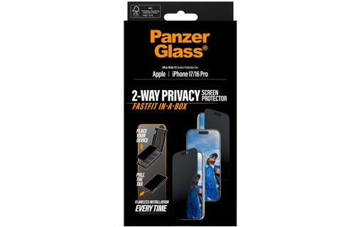 Protection d'écran pour iPhone 17 - PanzerGlass Privacy Screen