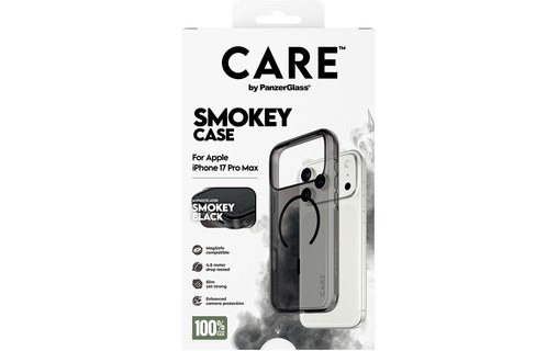 Coque MagSafe pour iPhone 17 Pro Max - PanzerGlass Care Urban Explorer - Noire