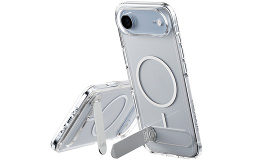 Coque MagSafe pour iPhone Air - PanzerGlass Care Kickstand - Transparente