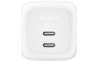 Chargeur USB-C 67W - 2 ports - Belkin BoostCharge Pro - Blanc