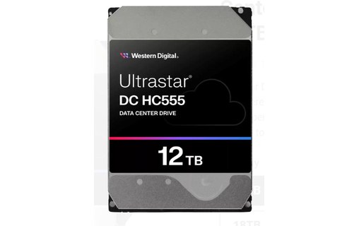 Western Digital Ultrastar DC HC555 12 To - Disque dur 7200 tr/min - 0B48720