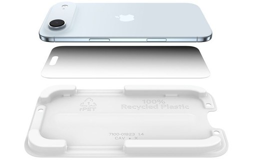Protection d'écran pour iPhone Air - Belkin ScreenForce InvisiGlass Privacy