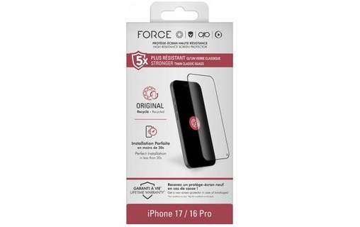 Protection d'écran pour iPhone 17 Pro - BigBen Original