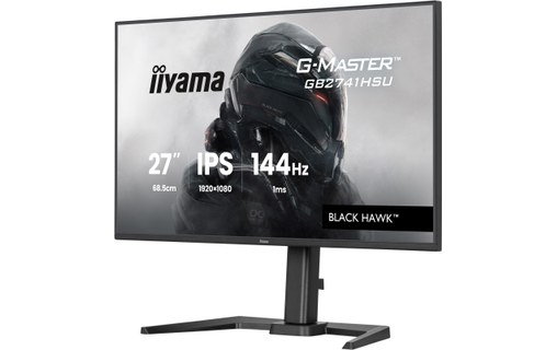 Écran Gaming 27" iiyama G-MASTER GB2741HSU-B1 - 144 Hz