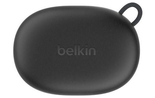 Écouteurs sans fil Belkin SoundForm ActiveFit à réduction de bruit, Noir