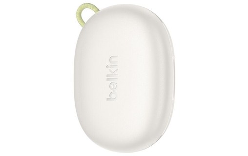Écouteurs sans fil Belkin SoundForm ActiveFit à réduction de bruit, Blanc