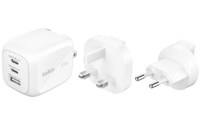 Chargeur USB-C & USB-A 70W - 3 ports - Belkin BoostCharge Pro - Blanc