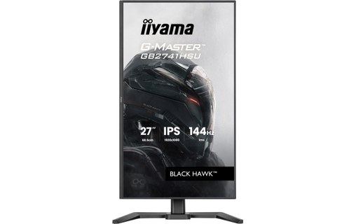 Écran Gaming 27" iiyama G-MASTER GB2741HSU-B1 - 144 Hz
