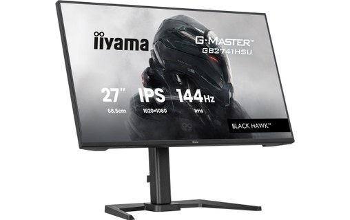Écran Gaming 27" iiyama G-MASTER GB2741HSU-B1 - 144 Hz