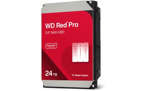 Western Digital WD Red Pro 24 To - Disque dur 7200 tr/min pour NAS - WD241KFGX
