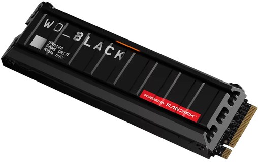 Western Digital WD Black SN8100 8 To - SSD M.2 2280 NVMe PCIe 5.0 avec dissipate