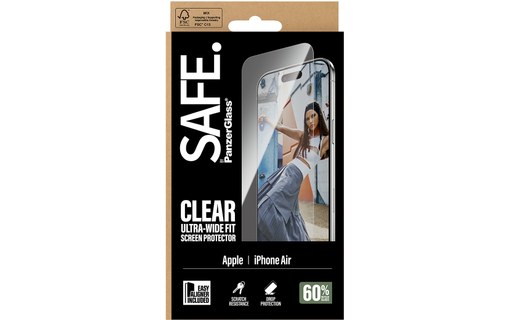 Protection d'écran pour iPhone Air - PanzerGlass SAFE