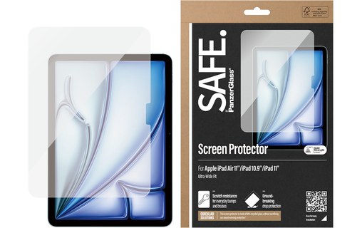 PanzerGlass SAFE. by ® Screen Protector iPad Air 11' (2025-2024) | iPad 11' (202