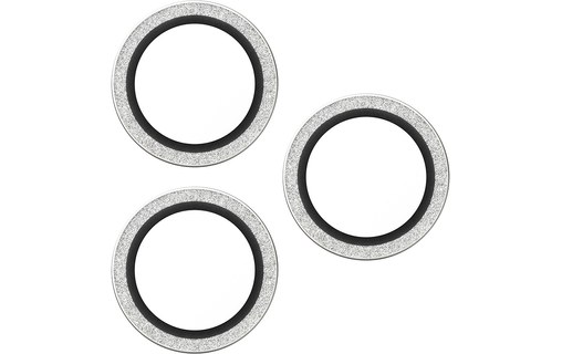 Protection caméra pour iPhone 16/17 Pro et Pro Max - PanzerGlass Hoops - Argent