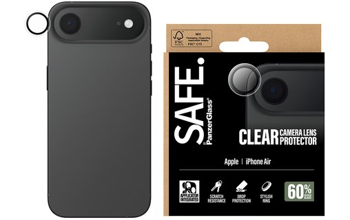 Protection caméra pour iPhone Air - PanzerGlass SAFE