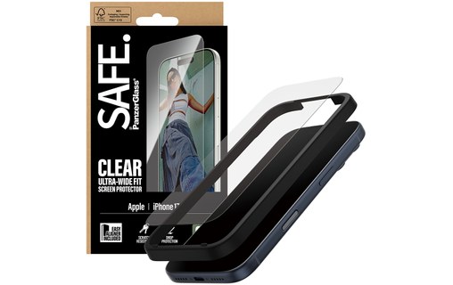 Protection d'écran pour iPhone 17 Pro - PanzerGlass SAFE