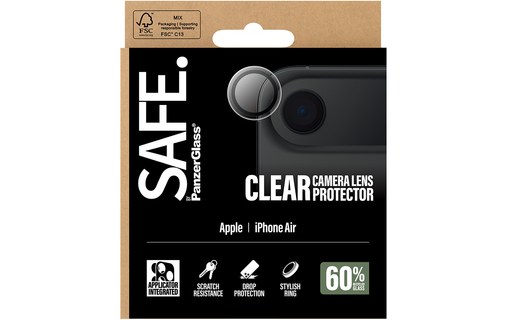 Protection caméra pour iPhone Air - PanzerGlass SAFE