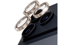 Protection caméra pour iPhone 16/17 Pro et Pro Max - PanzerGlass Hoops - Or