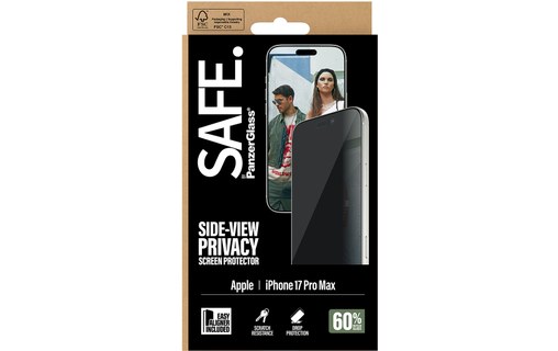 Protection d'écran pour iPhone 17 Pro Max - PanzerGlass SAFE Privacy