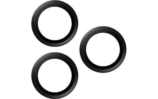 Protection caméra pour iPhone 16/17 Pro et Pro Max - PanzerGlass Hoops - Noir