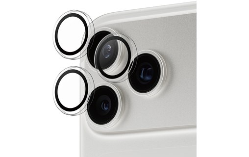 Protection caméra pour iPhone 16/17 Pro et Pro Max - PanzerGlass Hoops - Clear