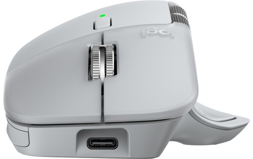 Souris sans fil Logitech MX Master 4 - Grise - Ergonomique