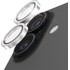 Protection caméra pour iPhone 17,16 et 16 Plus - PanzerGlass Hoops - Argent
