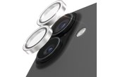 Protection caméra pour iPhone 17,16 et 16 Plus - PanzerGlass Hoops - Argent
