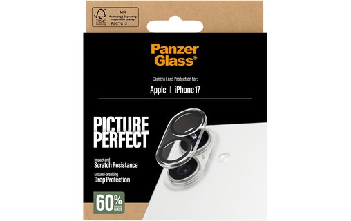 Protection caméra pour iPhone 17 - PanzerGlass PicturePerfect