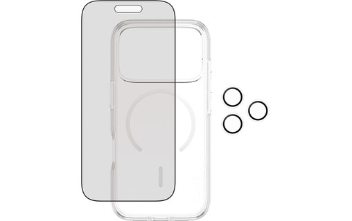 Protection d'écran pour iPhone 17 Pro - PanzerGlass CARE Privacy 3-en-1