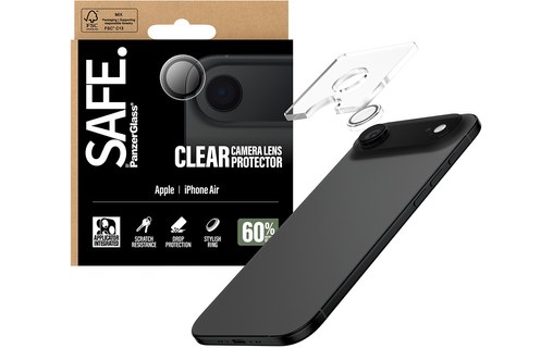 Protection caméra pour iPhone Air - PanzerGlass SAFE