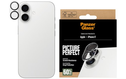 Protection caméra pour iPhone 17 - PanzerGlass PicturePerfect