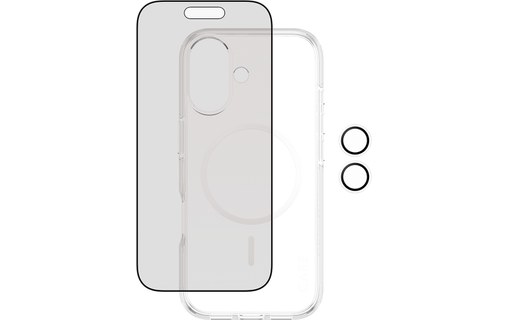 Protection d'écran pour iPhone 17 - PanzerGlass CARE Privacy 3-en-1