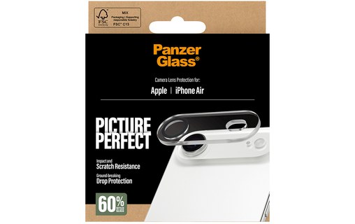 Protection caméra pour iPhone Air - PanzerGlass PicturePerfect