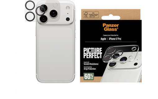 Protection caméra pour iPhone 17 Pro - PanzerGlass PicturePerfect