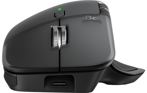 Souris sans fil Logitech MX Master 4 - Graphite - Ergonomique