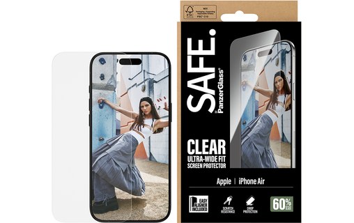 Protection d'écran pour iPhone Air - PanzerGlass SAFE