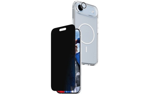 Protection d'écran pour iPhone Air - PanzerGlass CARE Privacy 3-en-1