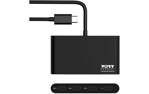 HUB USB C 4 PORTS USB C