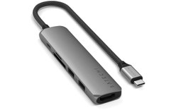 Station d'accueil - Satechi 6-en-1 Slim Adapter - Gris
