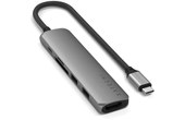 Station d'accueil - Satechi 6-en-1 Slim Adapter - Gris