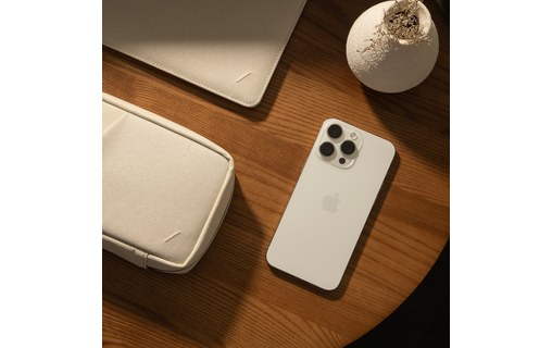 Housse Native Union Stow Slim pour MacBook Pro / Air 14" - Blanche